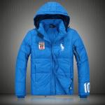 polo ralph lauren doudoune hiver 2013 hoodie hommes pas cher new usa10 bleu